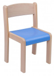 Stohovatelná židle VIGO - barevný umakartový sedák | výška 18 cm, výška 20 cm, výška 22 cm, výška 26 cm, výška 30 cm, výška 34 cm, výška 38 cm