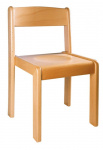 Stohovatelná židle TIM - přírodní | výška 18 cm, výška 20 cm, výška 22 cm, výška 26 cm, výška 30 cm, výška 34 cm, výška 38 cm, výška 42 cm, výška 46 cm