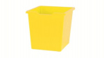Plastová zásuvka N3 JUMBO - žlutá