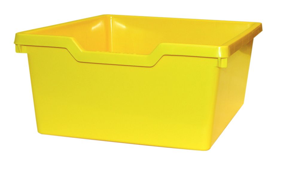 Zásuvka plast N2 DOUBLE - svetle žltá Gratnells
