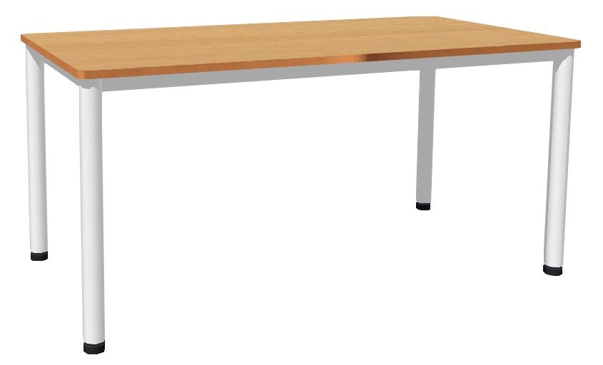 Stôl 160 x 80 cm / kovová podnož, umakart